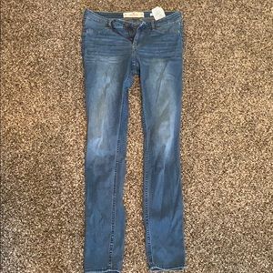 Light blue hollister jeggings